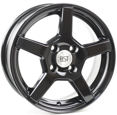 Авто диск Rst R024 4x98 R14 литой черный et33 d58,6