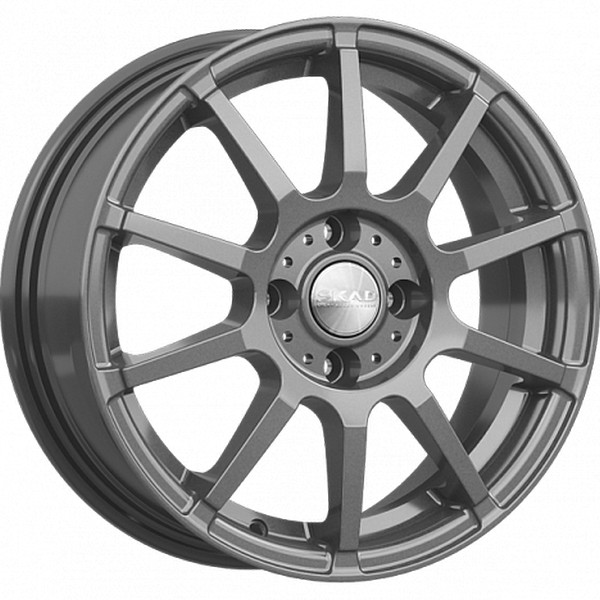 Авто диск Skad Акита Графит 5x100 R15 литой серебристый темный et38 d57,1