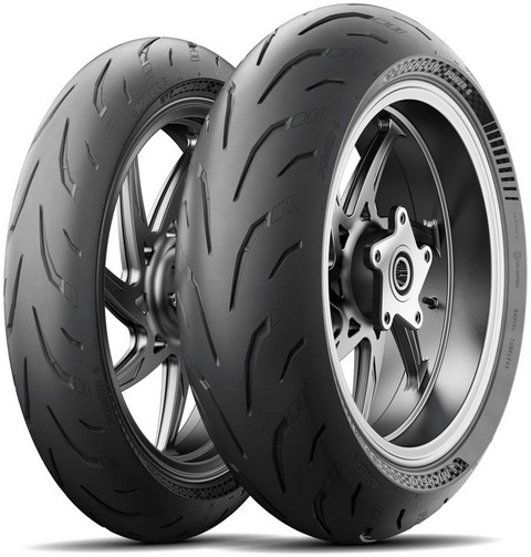 Мотошина Michelin Power 6 240/45zr17 82W задняя |TL, бескамерная|