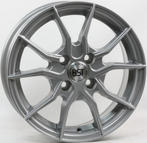 Авто диск Rst R014 4x98 R14 литой серебристый et33 d58,6