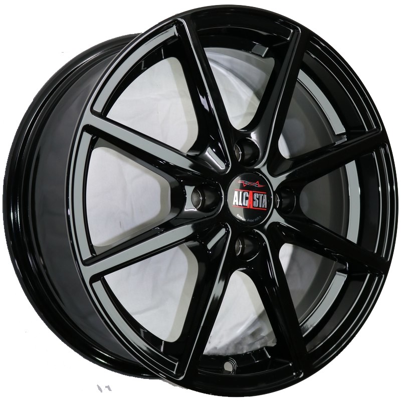 Авто диск Alcasta M63 4x100 R15 литой черный et40 d60,1