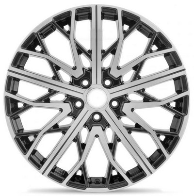 Авто диск Rst R002 5x114,3 R20 литой черный с полировкой et45 d67,1